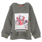 Long-Sleeved Printed Sweatshirt - Ourkids - Quokka