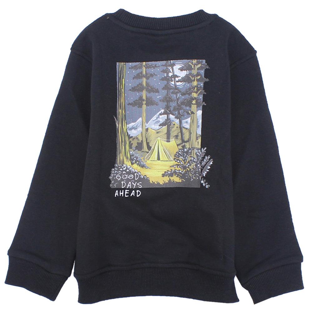 Long-Sleeved Printed Sweatshirt - Ourkids - Quokka