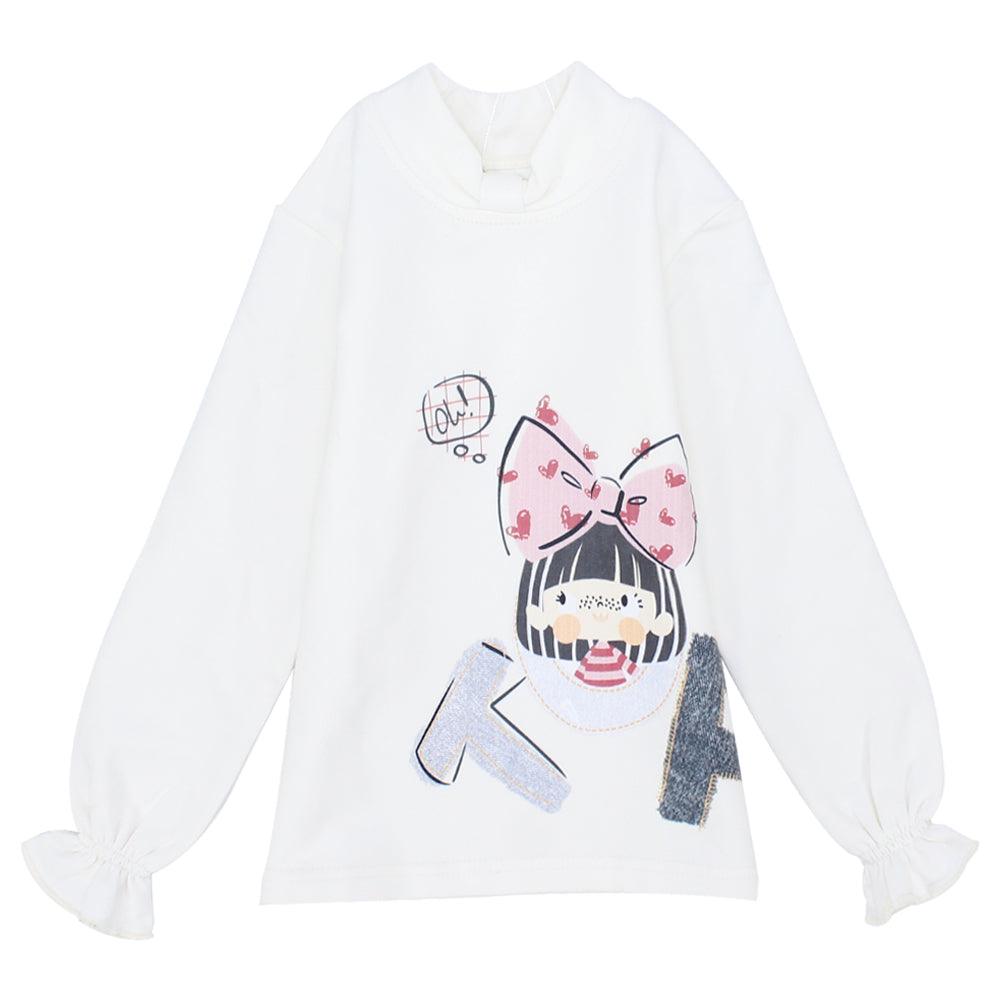 Long-Sleeved Printed Sweatshirt - Ourkids - Quokka