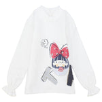 Long-Sleeved Printed Sweatshirt - Ourkids - Quokka