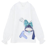 Long-Sleeved Printed Sweatshirt - Ourkids - Quokka