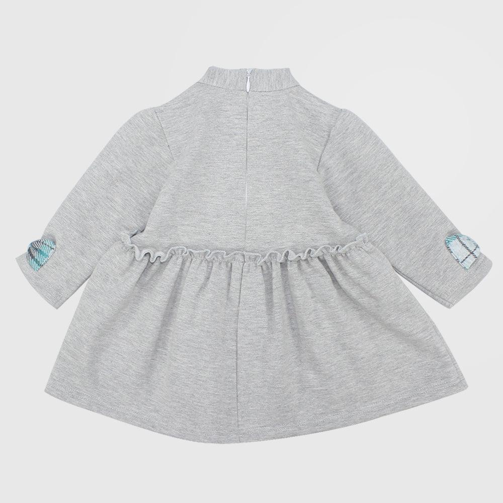 Long-Sleeved Ruffly Dress - Ourkids - Quokka