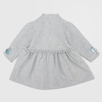 Long-Sleeved Ruffly Dress - Ourkids - Quokka