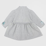 Long-Sleeved Ruffly Dress - Ourkids - Quokka