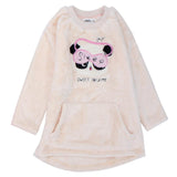 Long-Sleeved Sleepy Panda Velvet Pajama - Ourkids - Ourkids