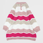 Long-Sleeved Striped Knit Dress - Ourkids - Quokka