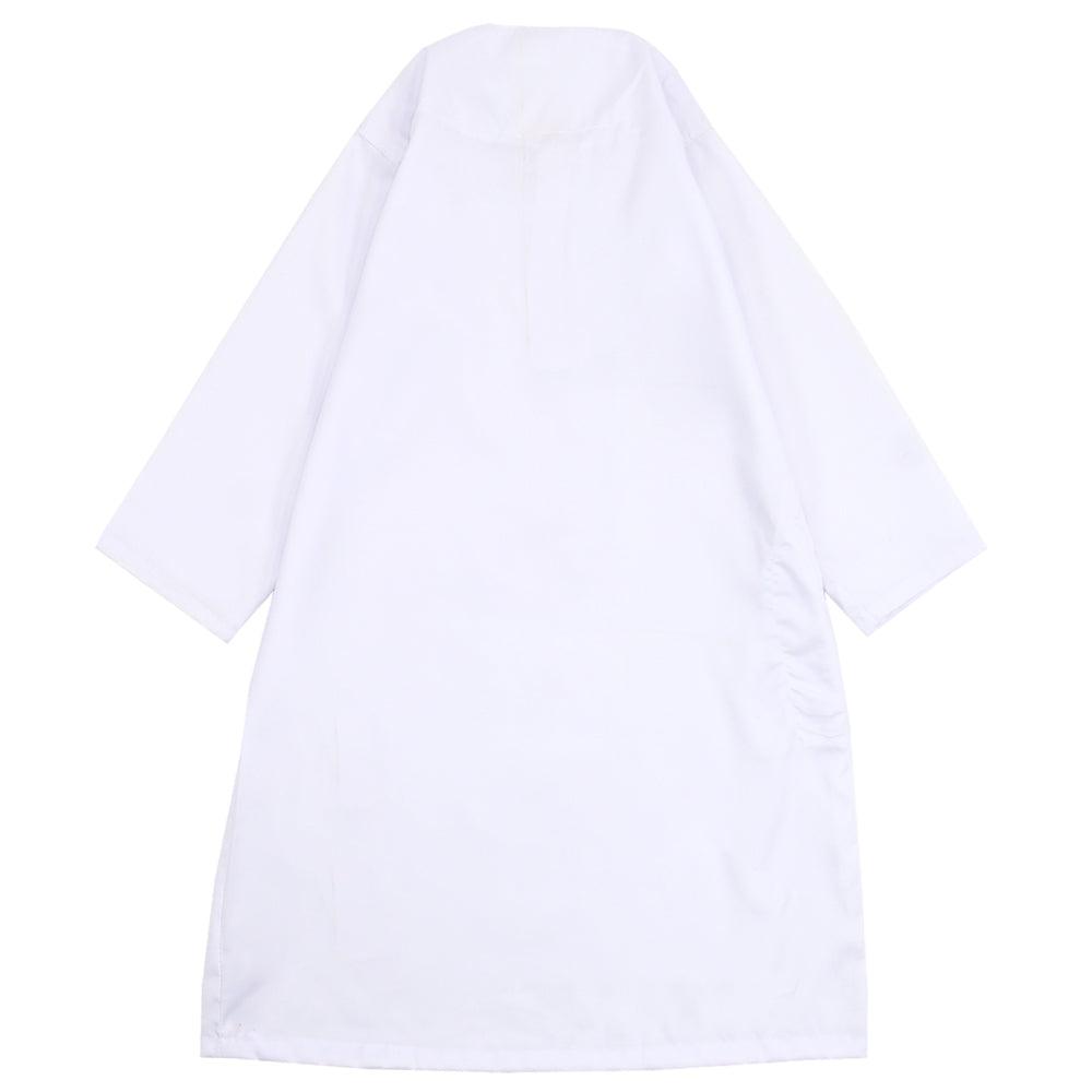 Long-Sleeved White Jilbab - Ourkids - Auf