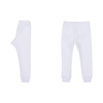 Long-Sleeved White Thermal Underwear Set - Ourkids - Ourkids