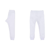 Long-Sleeved White Thermal Underwear Set - Ourkids - Ourkids