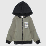 Long-Sleeved Zip-Up Hoodie - Ourkids - Quokka