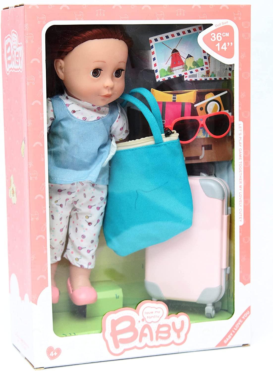 Love Family Baby Doll With Travel BagSet - Ourkids - OKO