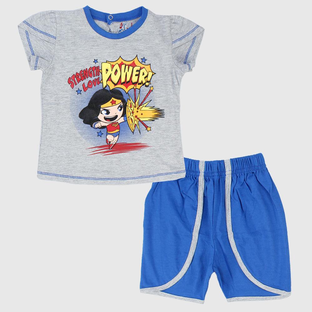 Love Power Short-Sleeved Pajama - Ourkids - JOKY