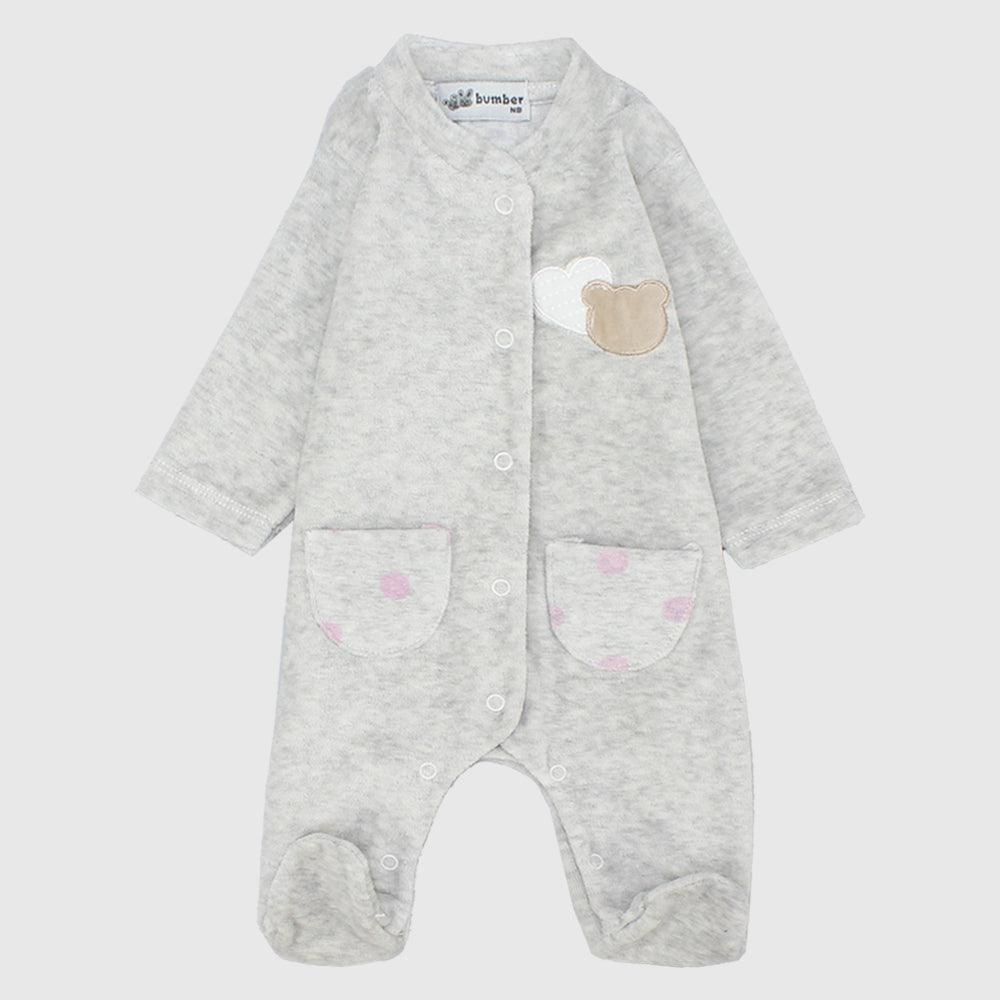 Lovely Bear Baby Footie - Ourkids - Bumber