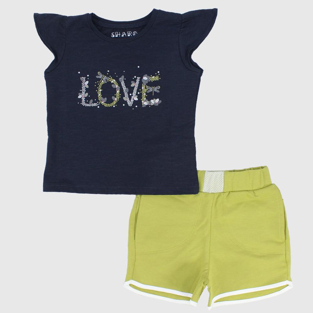 Lovely Sleeveless 2-Piece Outfit Set - Ourkids - Sharo