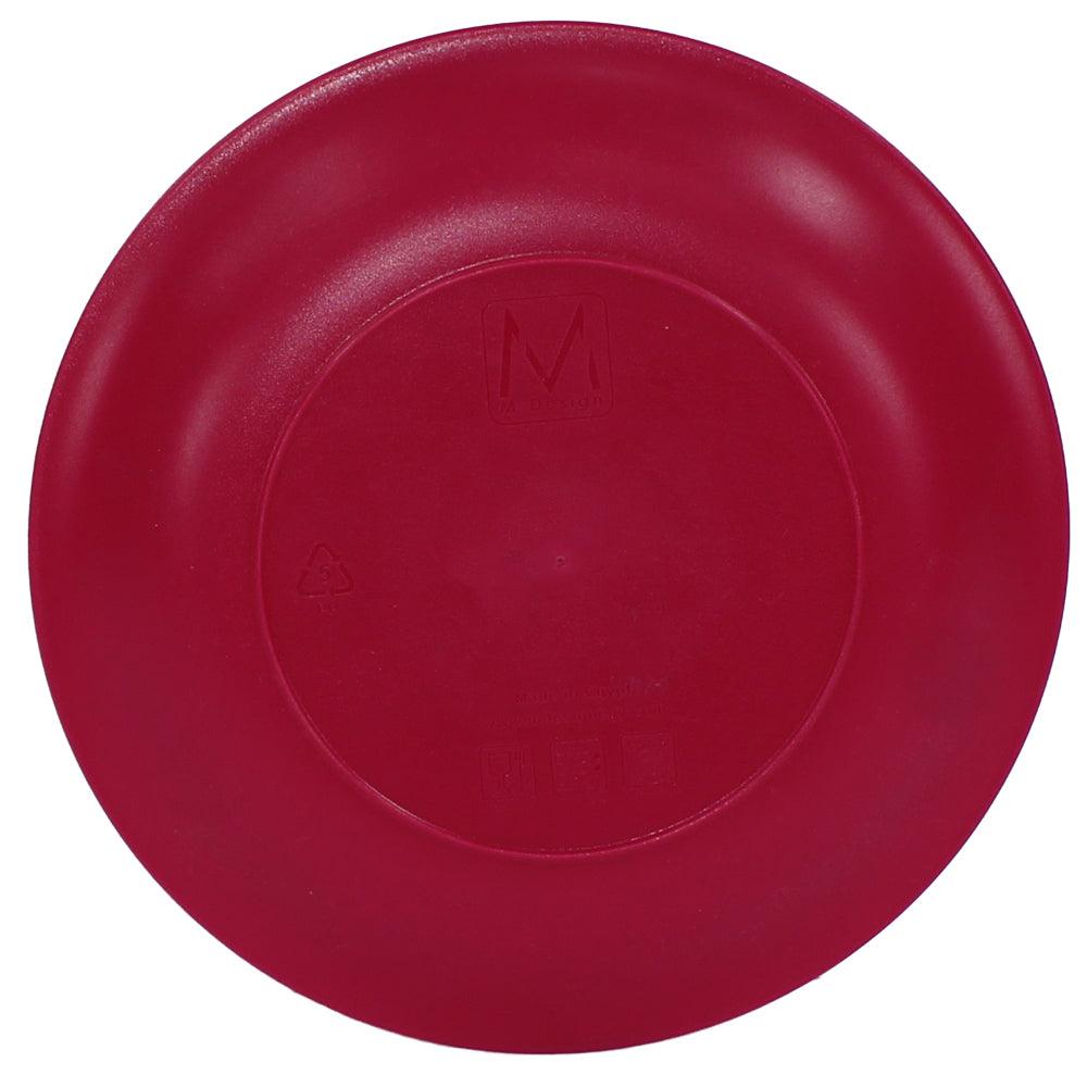 M Design Lifestyle Plastic Serving Platter, 21 cm - Fuchsia - Ourkids - M Design