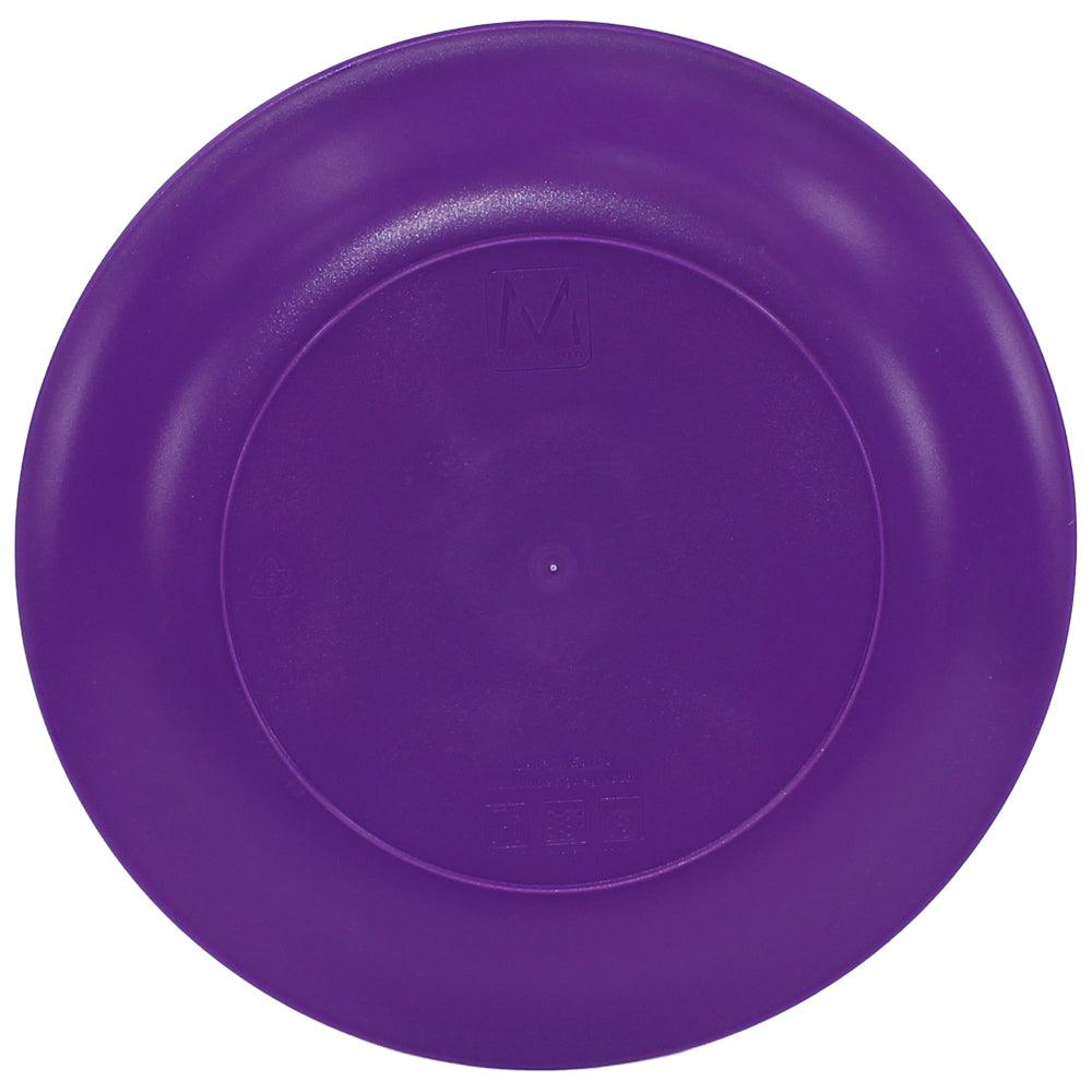 M Design Lifestyle Plastic Serving Platter, 26 cm - Purple - Ourkids - M Design