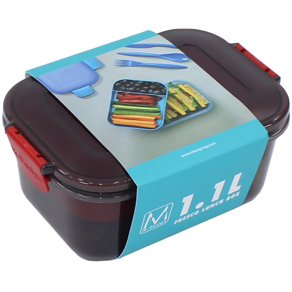 M Design Lunch Box, 1.1 Liter - Black - Ourkids - M Design