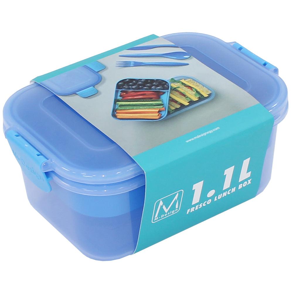 M Design Lunch Box, 1.1 Liter - Blue - Ourkids - M Design