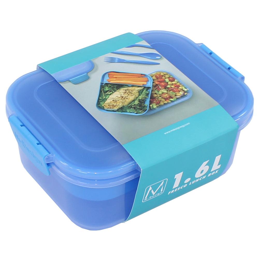 M Design Lunch Box, 1.6 Liter - Blue - Ourkids - M Design