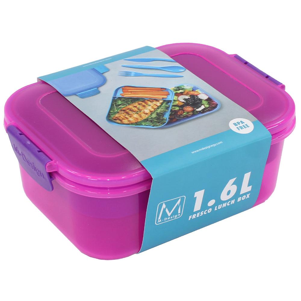 M Design Lunch Box, 1.6 Liter - Purple - Ourkids - M Design