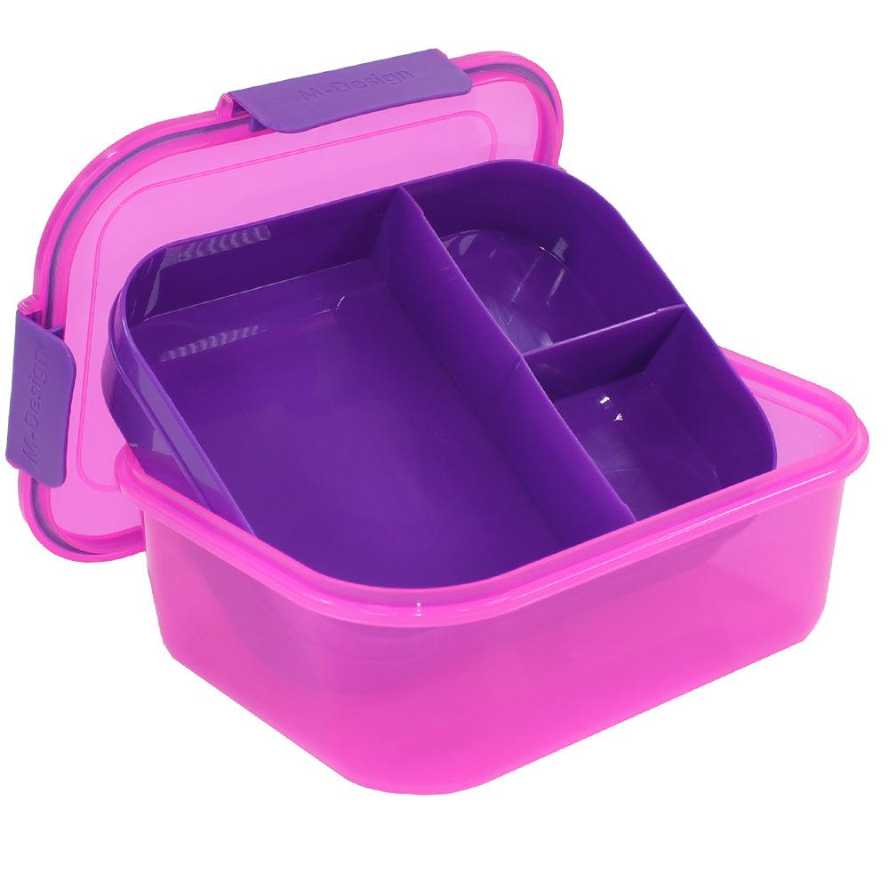 M Design Lunch Box, 2.1 Liter - Purple - Ourkids - M Design