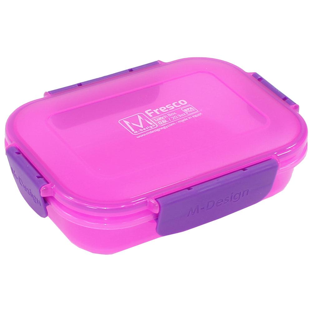M Design Lunch Box, 600 ml - Purple - Ourkids - M Design