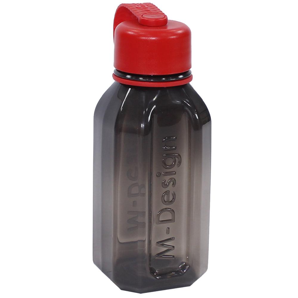 M Design Square Bottle with Strap 500ml - Black - Ourkids - M Design