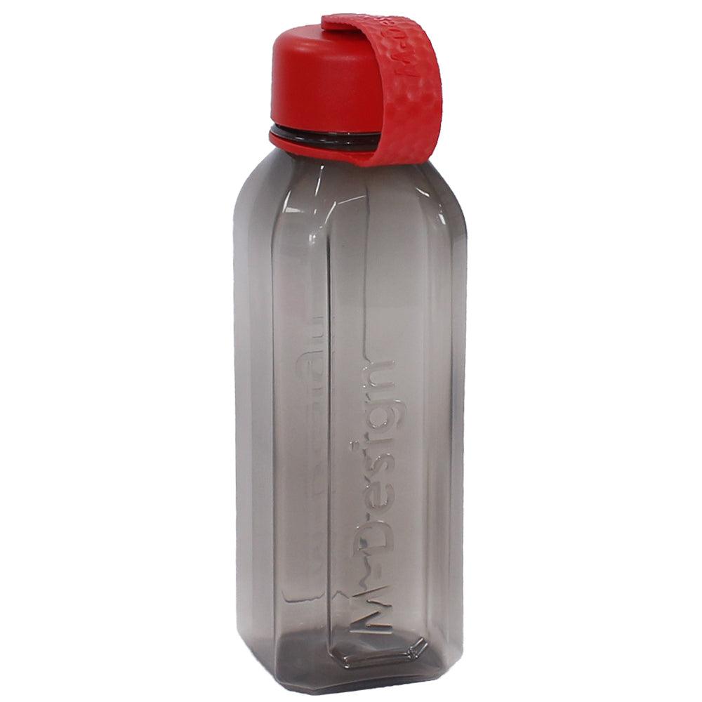 M Design Square Bottle with Strap 650ml - Black - Ourkids - M Design