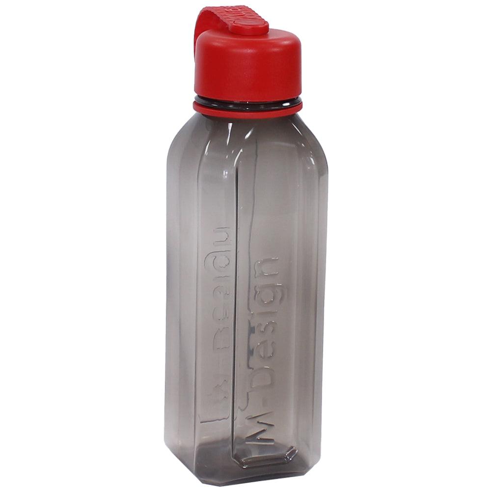 M Design Square Bottle with Strap 650ml - Black - Ourkids - M Design