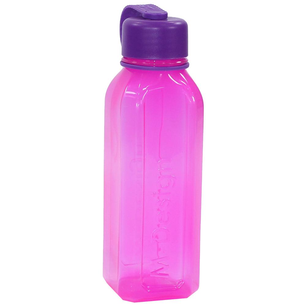 M Design Square Bottle with Strap 650ml - Pink - Ourkids - M Design