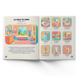 Ma Maison Picture Dictionary | French + AR & EN - Ourkids - Lanalou