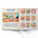 Ma Maison Picture Dictionary | French + AR & EN - Ourkids - Lanalou