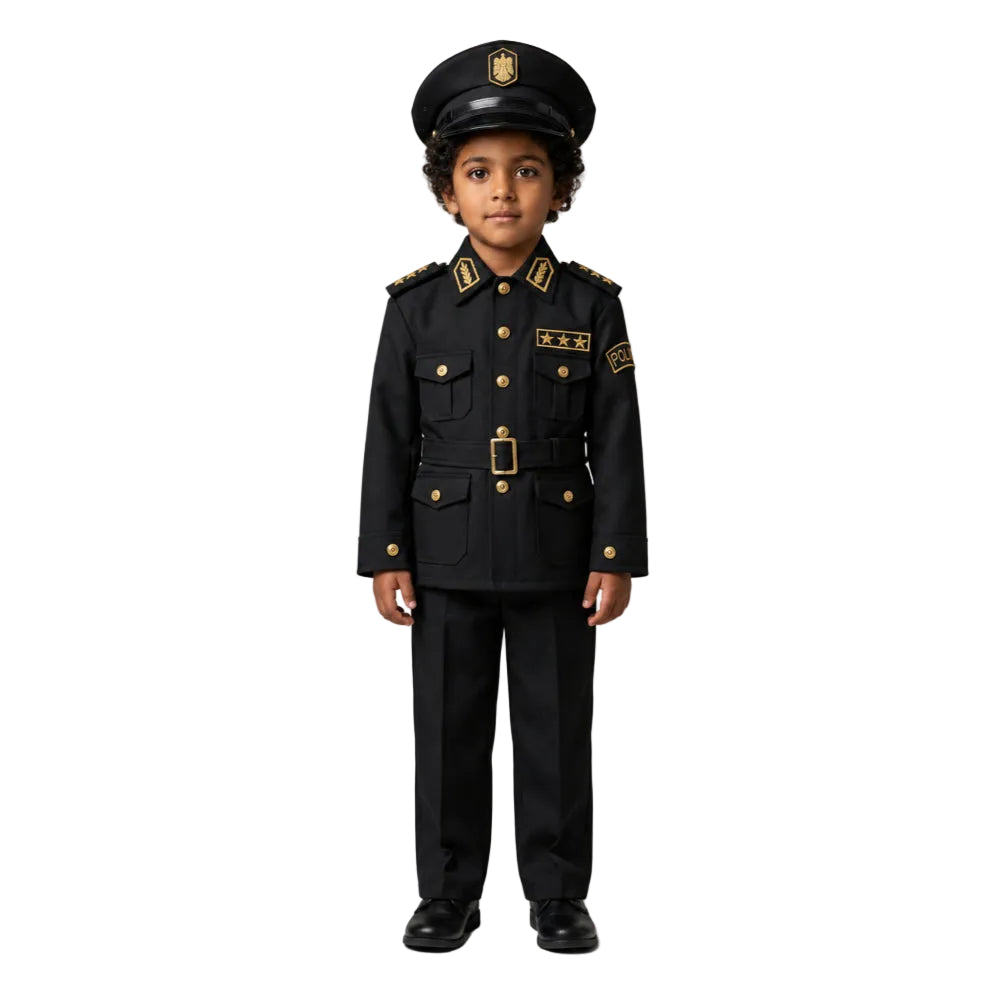 Police Costume – Black