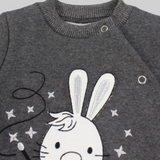 Magic Bunny Long-Sleeved Baby Footie - Ourkids - Al Sayad