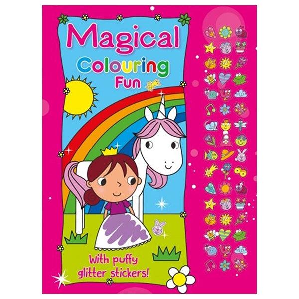 Magical Coloring Fun With Puffy Stickers - Ourkids - OKO