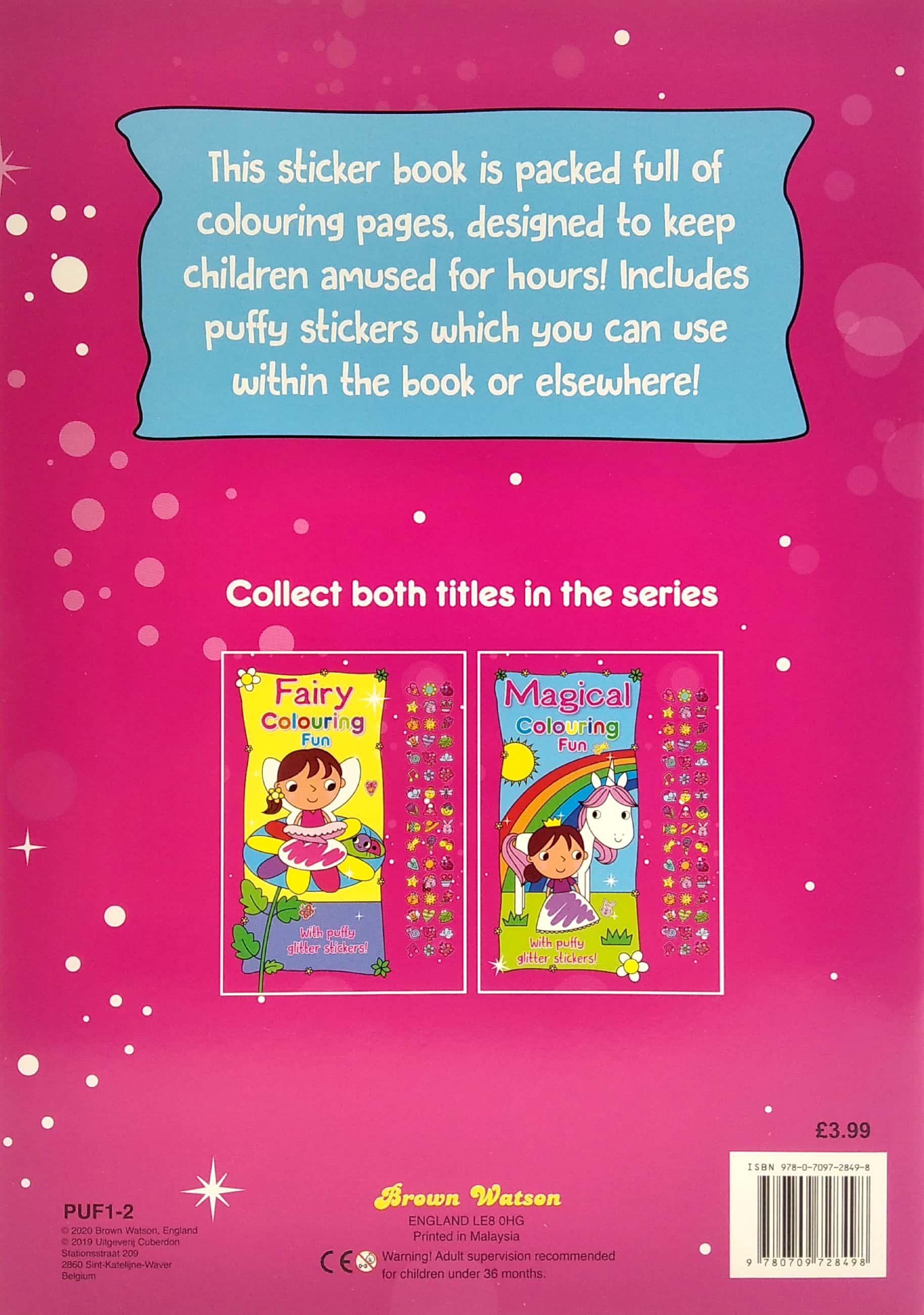 Magical Coloring Fun With Puffy Stickers - Ourkids - OKO