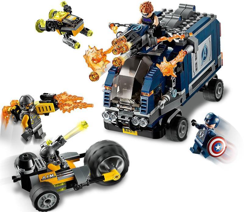 Marvel Avengers Assault Truck Captain America - Ourkids - Milano