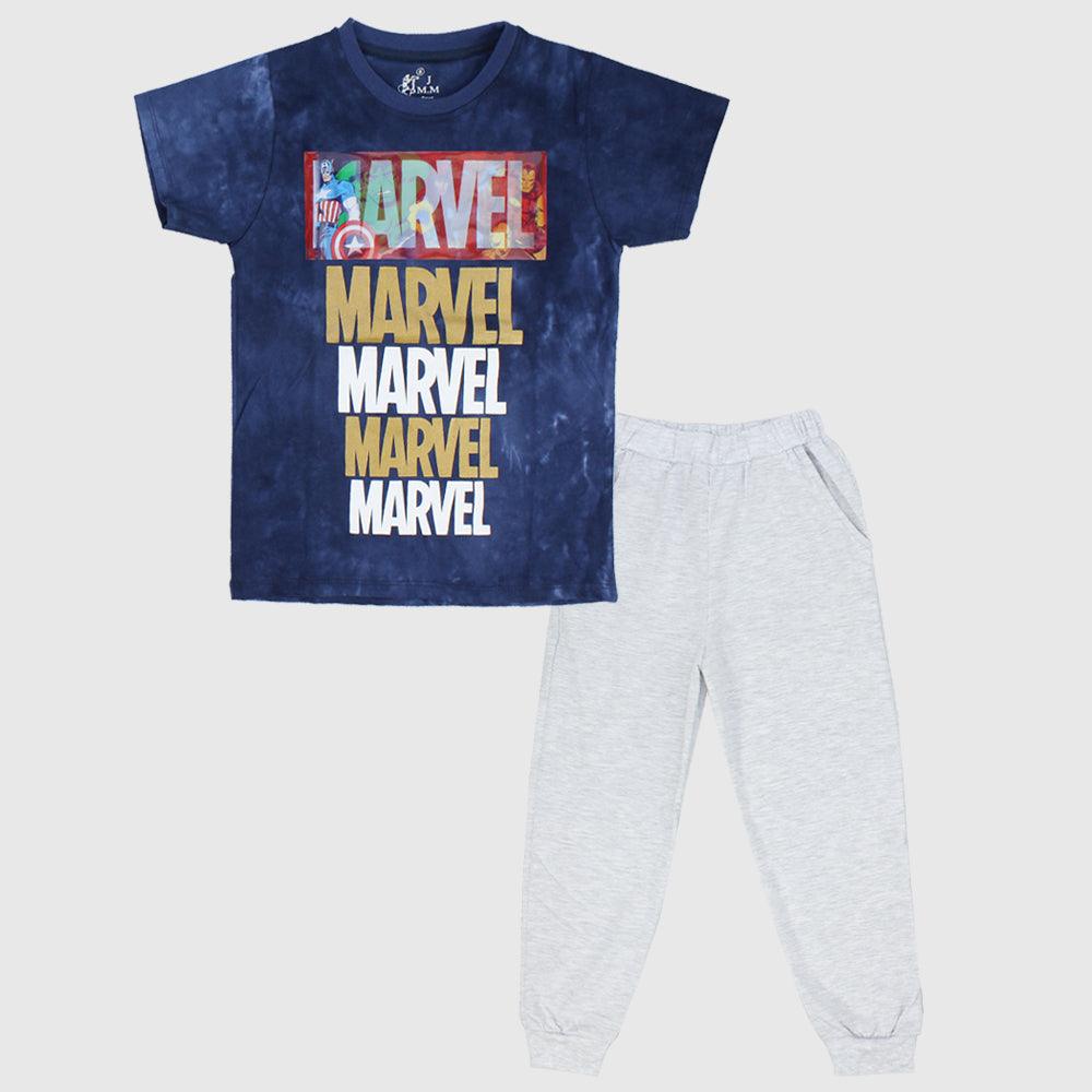 Marvel Short-Sleeved Pajama - Ourkids - JOKY