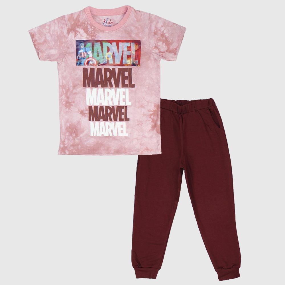 Marvel Short-Sleeved Pajama - Ourkids - JOKY