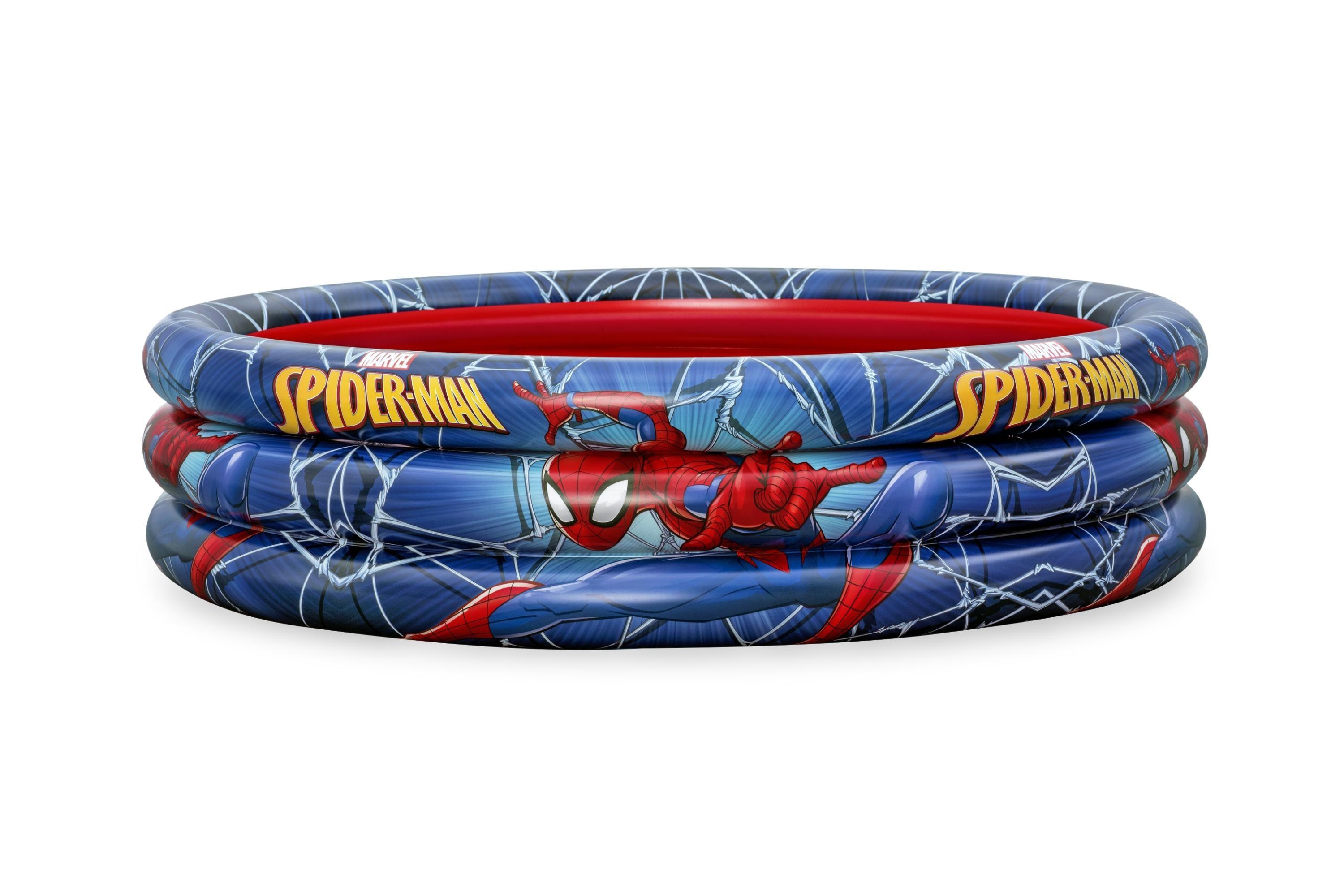 MARVEL ULTIMATE SPIDER-MANâ„¢ paddling pool, 122 x 30 cm - Ourkids - Bestway