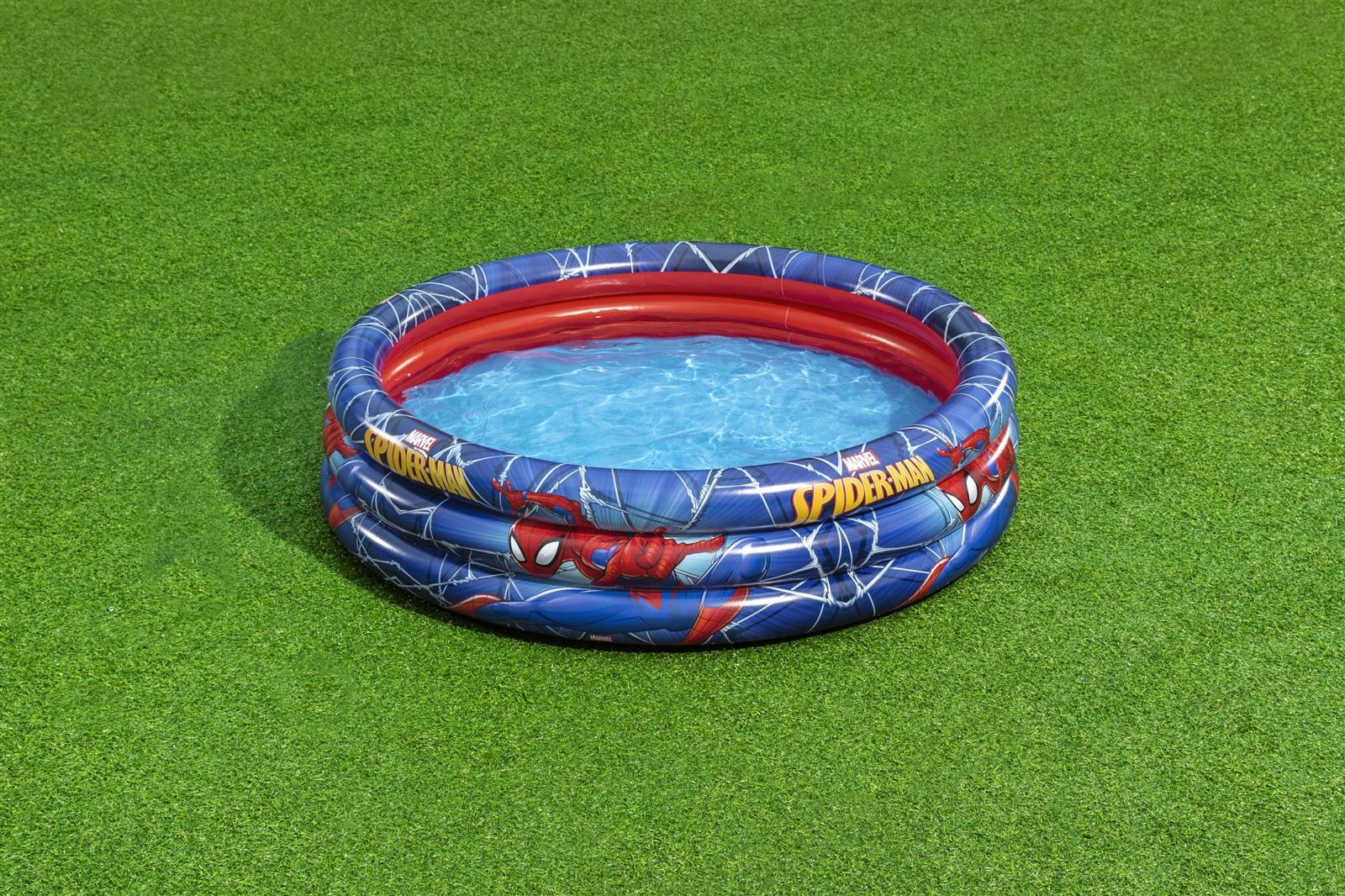 MARVEL ULTIMATE SPIDER-MANâ„¢ paddling pool, 122 x 30 cm - Ourkids - Bestway