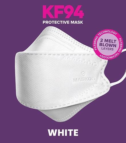 Maskon Adults KF94 - White (10 Pack) - Ourkids - MaskOn