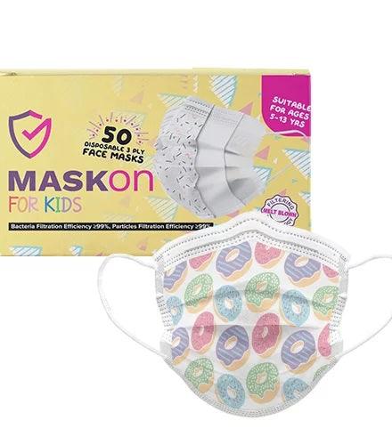 Maskon Donuts (Kids) - 50 Pieces - Ourkids - MaskOn