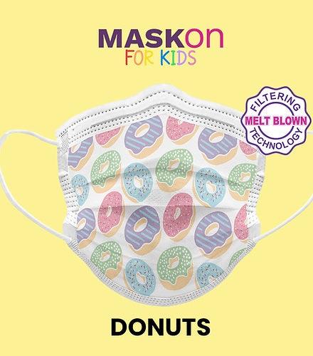 Maskon Donuts (Kids) - 50 Pieces - Ourkids - MaskOn
