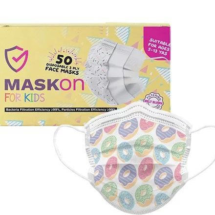 Maskon Donuts (Kids) - 50 Pieces - Ourkids - MaskOn