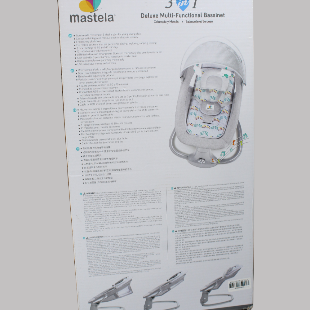 Mastela 3 In 1 Multi-Functional Auto Swing - Ourkids - Mastela