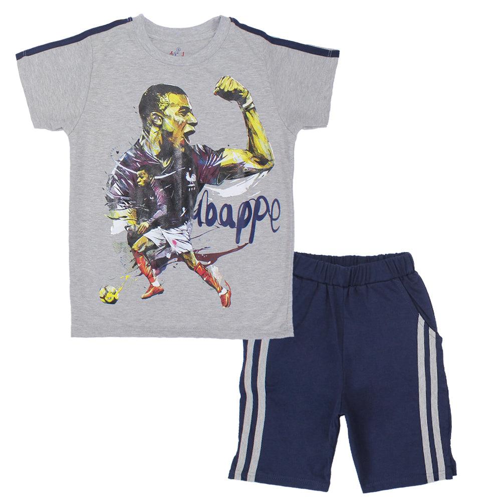 Mbappe Short-Sleeved Pajama - Ourkids - JOKY