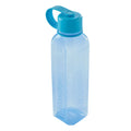 M-Design Square Bottle with Strap 650ml – Blue