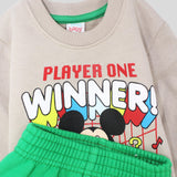 Mickey & Friends Long-Sleeved Fleeced Pajama - Ourkids - Morenella