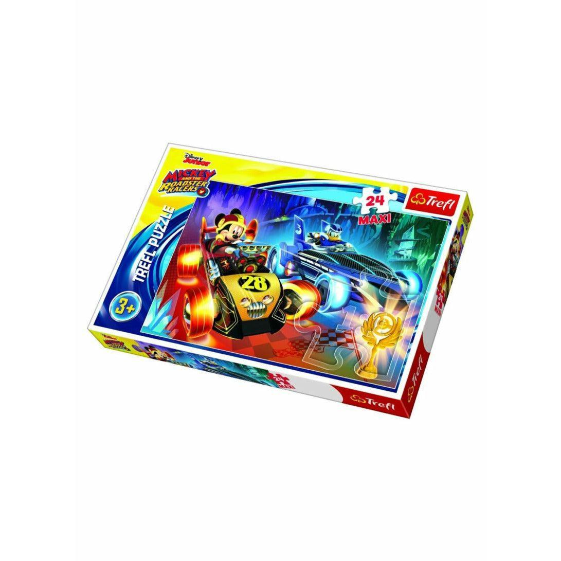 "Mickey and the Roadster Racers" 24 Piece Puzzle - Ourkids - Trefl